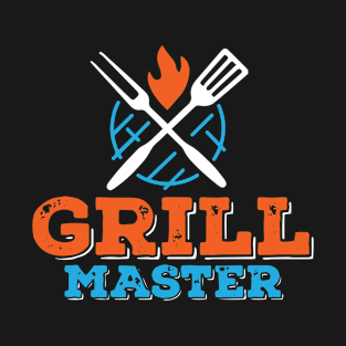 Funny Grilling BBQ Gift For Husband, Dad, Barbecue Master T-Shirt