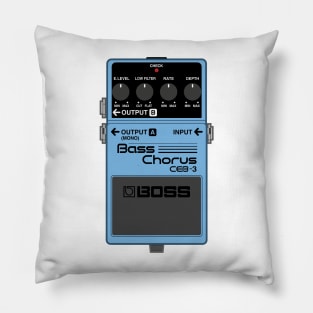 Boss CEB-3 Bass Chorus Guitar Effect Pedal Pillow