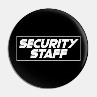 Security Staff Pin