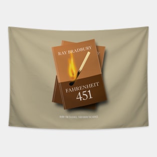 Fahrenheit 451 - Alternative Movie Poster Tapestry