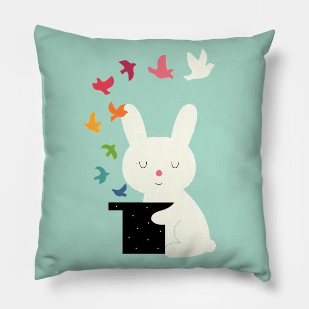 Magic Of Peace Pillow by AndyWestface