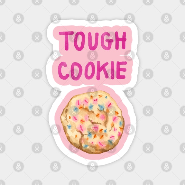 Tough Smartie Cookie Magnet by monbaum