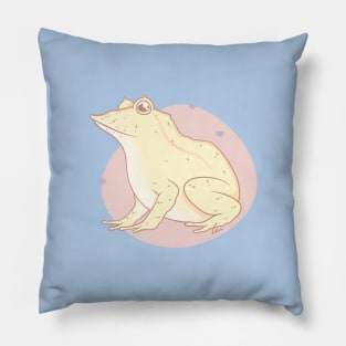 Solomon Island Leaf Frog - Cute Yellow Leaf Frog Pillow