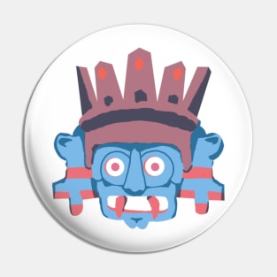 Tlaloc (Cool Tones Variant) Pin