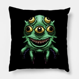 Cute Cartoon Alien 2 Pillow