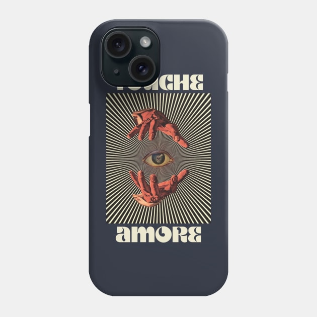 Hand Eyes Touche Amore Phone Case by Kiho Jise