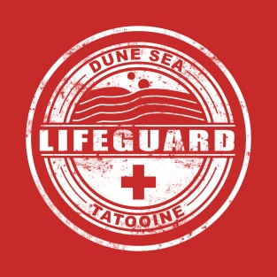 Dune Sea Lifeguard White [Normal Distressed] T-Shirt