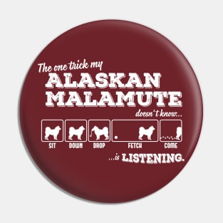 Alaskan Malamute Pin