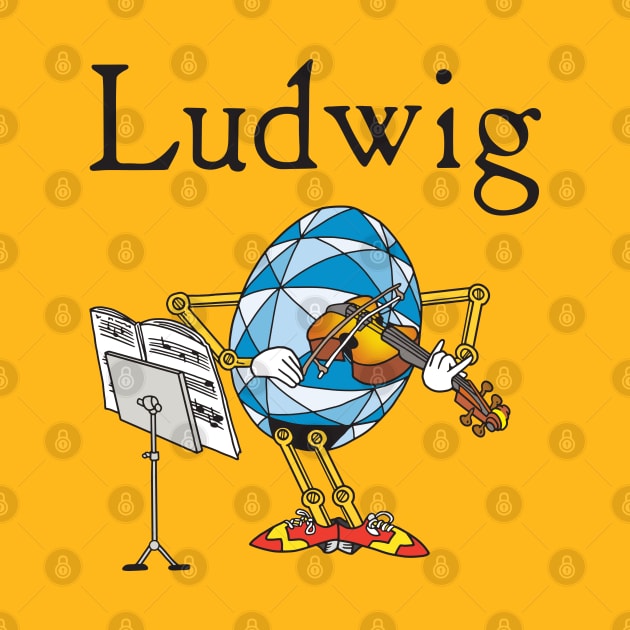 Ludwig Cartoon by Chewbaccadoll
