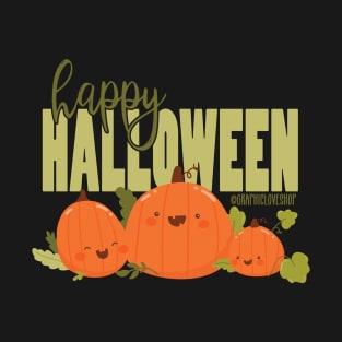 Happy Halloween Pumkins © GraphicLoveShop T-Shirt