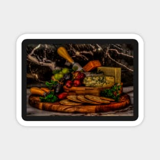 HDR Mixed Cheese Board Magnet