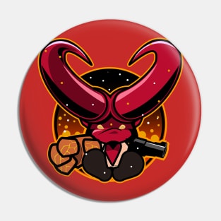 Lil Hellboy Pin