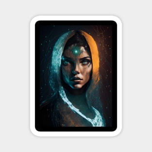 Holographic Girl Magnet