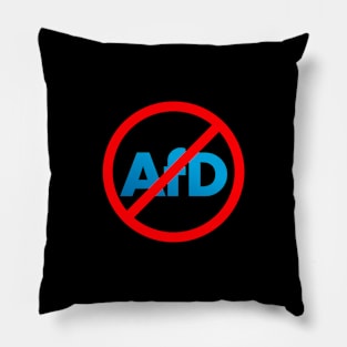 NO AfD STOP AfD Protest Far Right Extremism KEINE AfD STOP AfD - Protest Rechtsextreme Anti-AfD Pillow