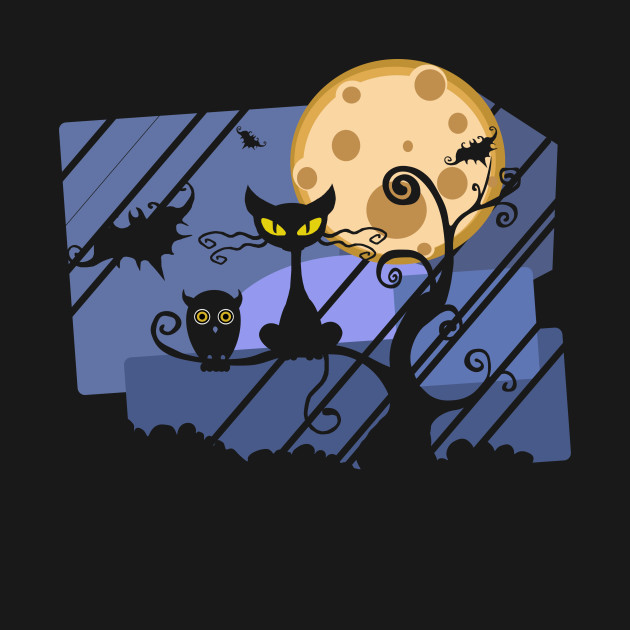 Discover Halloween night - Halloween - T-Shirt