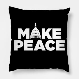 Make Peace US Capitol Pillow