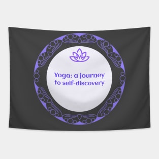 Yoga: a Journey To Self-Discovery Tapestry