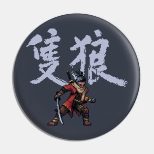 Sekiro Pixel Art Pin