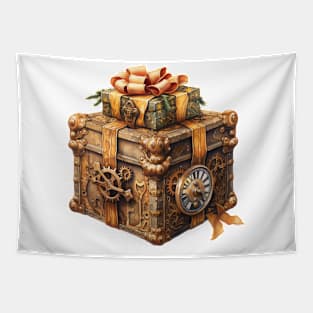 Steampunk Christmas Gifts Tapestry