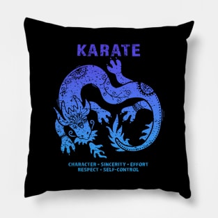 Karate Martial Arts Dragon Pillow