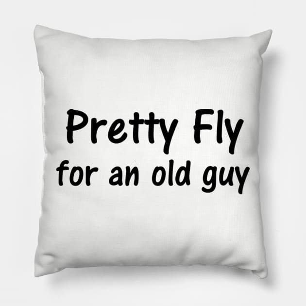 Old Guy Cool Pillow by unclejohn