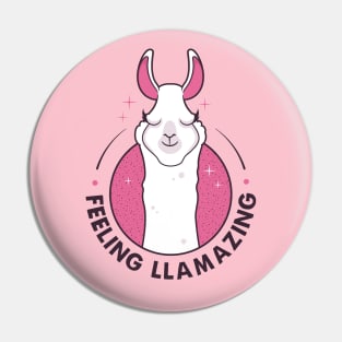 Feeling Llamazing Pin