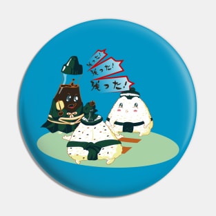 Riceball Rumble Pin