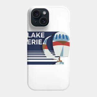 Lake Erie Boat Design Phone Case