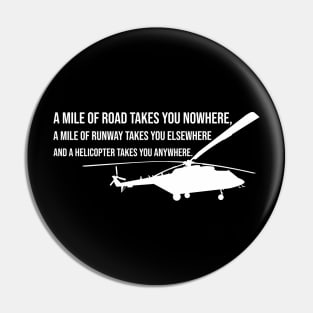 Helicopter with Quotation Pin