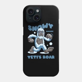 Funny Yeti Christmas Phone Case