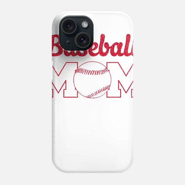 Baseball Mom Phone Case by Wizoo