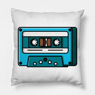 Flat tape cassette 80's Pillow