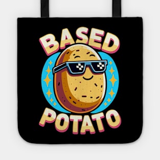 Funny Based Potato Pun For Baked Spud Pun Lovers Tote