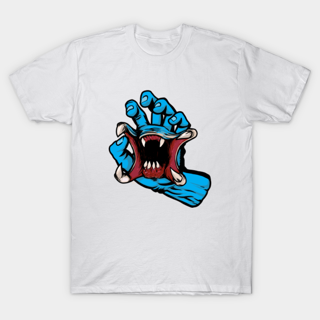 Screaming Predator Hand - Predator - T-Shirt