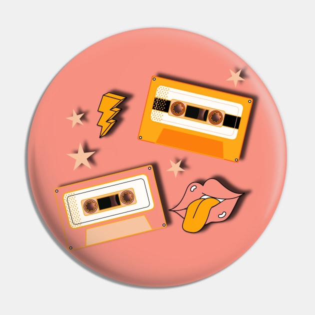 2000s Gear Pin by bruxamagica