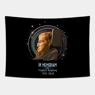 Im memoriam Stephen Hawking Tapestry