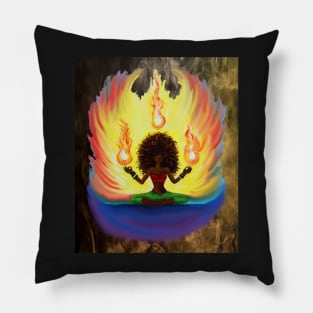 Black History Powerful Woman Celebrate Your Roots Gifts Pillow