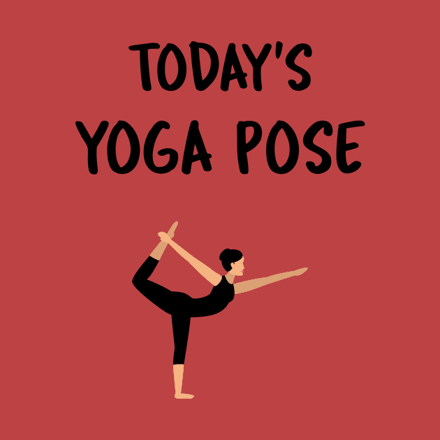 Today's Yoga Pose - Lord Of The Dance by Via Clothing Co