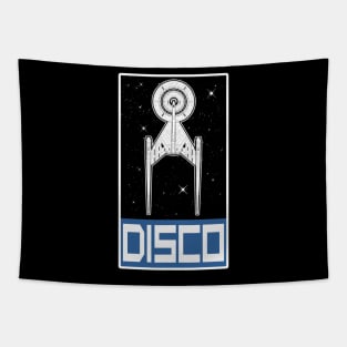 Disco Blue Tapestry