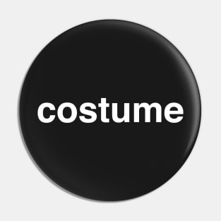 Halloween Costume Pin