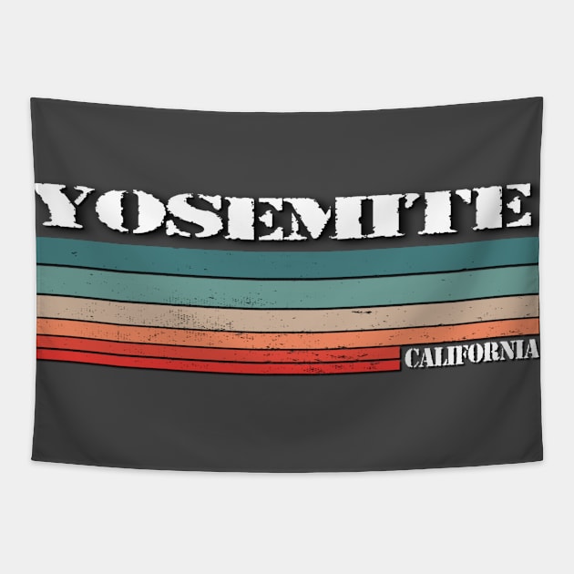 Yosemite California Tapestry by Spearhead Ink