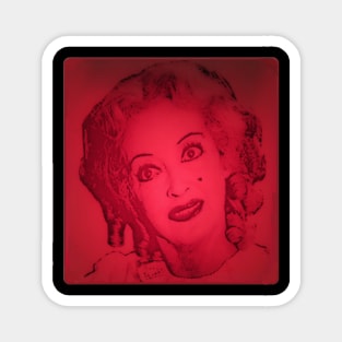 Baby Jane in red Magnet