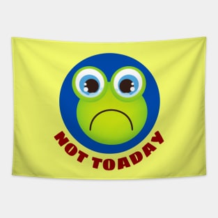 Not Toaday | Cute Toad Pun Tapestry