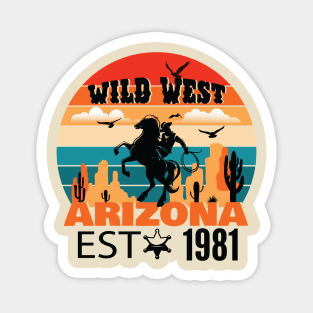 Arizona Wild West Exclusive Magnet