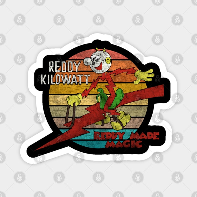 Reddy Kilowatt Magnet by valentinahramov