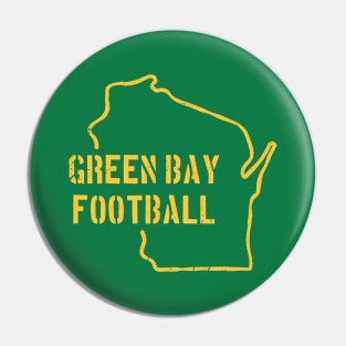 vintage green bay Pin