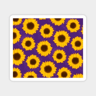 WILD FLOWERS Sunflower Magnet