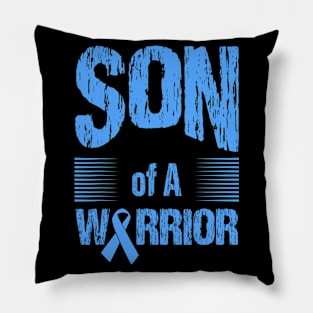 Son Of A Warrior Prostate Cancer Awareness Pillow