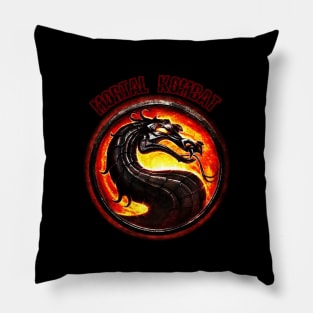 Legend Dragon Fight Pillow