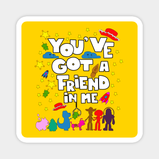 friend in color Magnet